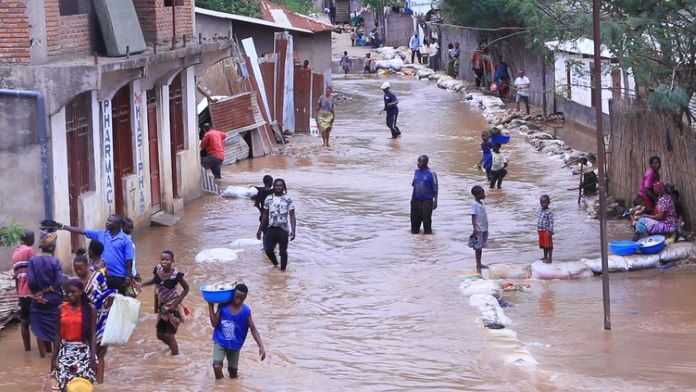 Kinshasa sous les eaux.